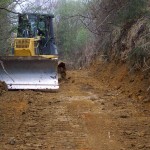 Apertura de pistas en montes de Erandio